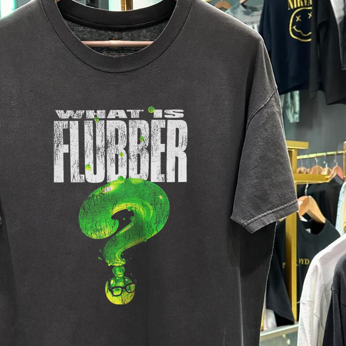 Flubber Promo Washed T-Shirt Black XL S