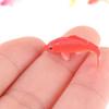 5pcs Dollhouse Miniature Fish Carp Simulation Animals Goldfish Model For Doll House Decor Accessories Kids Toys Gifts