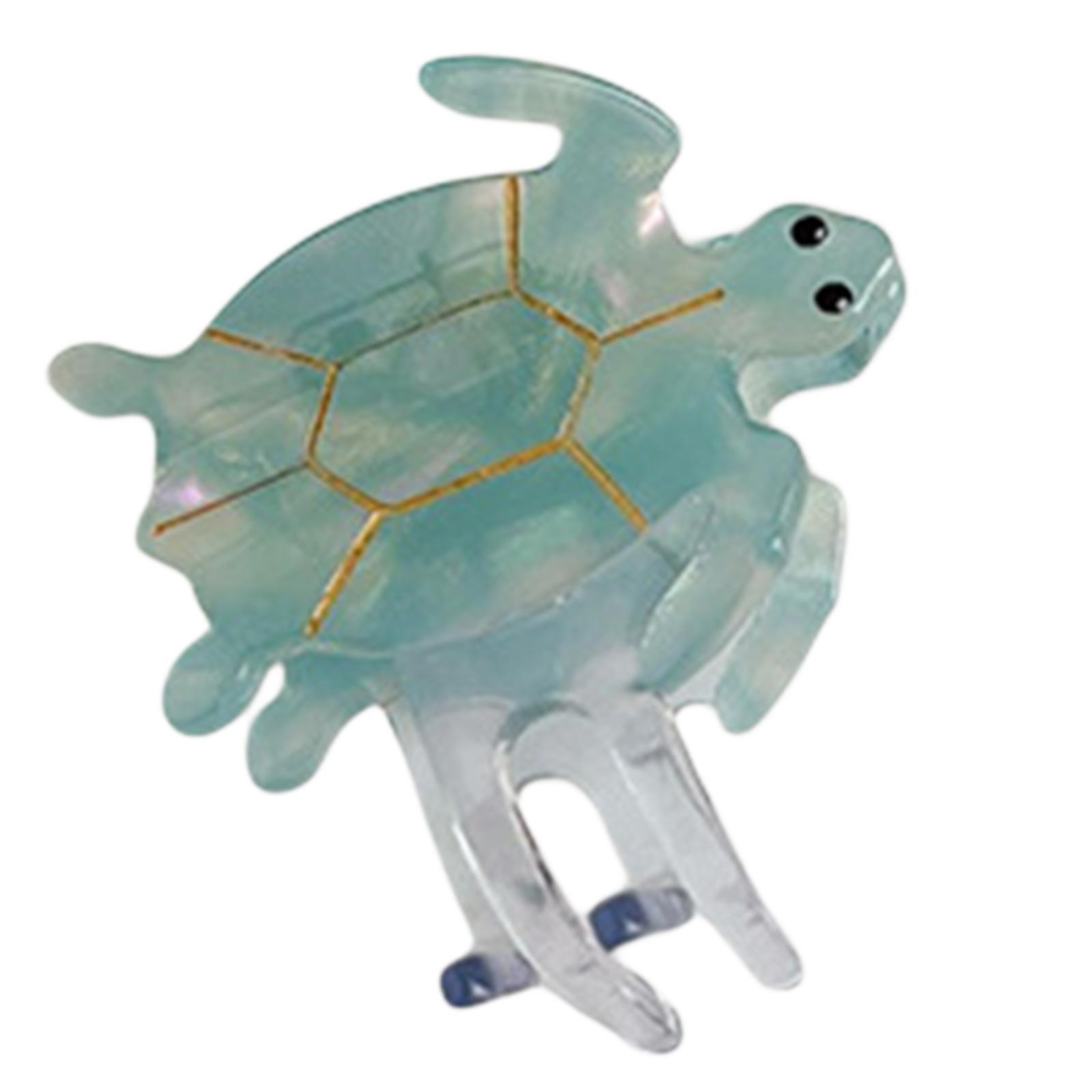 

Заколка-краб для волос с морским животным для подростков, женщин, заколка-краб с морской черепахой, зажимы для волос, инструмент для укладки женских волос, украшение для волос в виде хвостика I