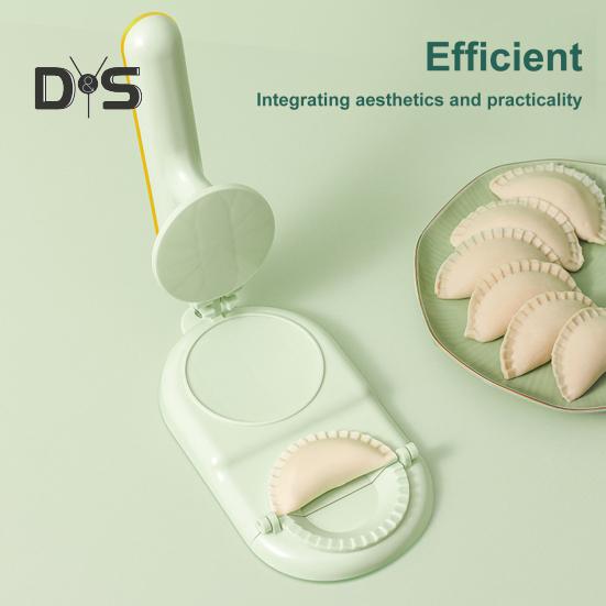 Výrobník knedlíků Přenosný multifunkční návod 2 v 1 pro rychlou výrobu knedlíků Empanada Výrobník knedlíků Lis na vaření v kuchyni