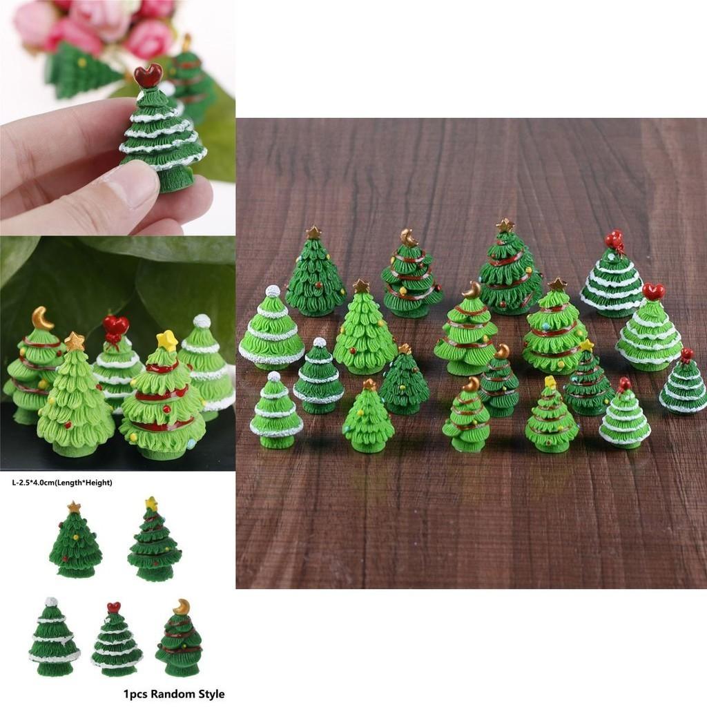 Charming Mini Christmas Tree Ornament For Unique Micro Landscape Decoration