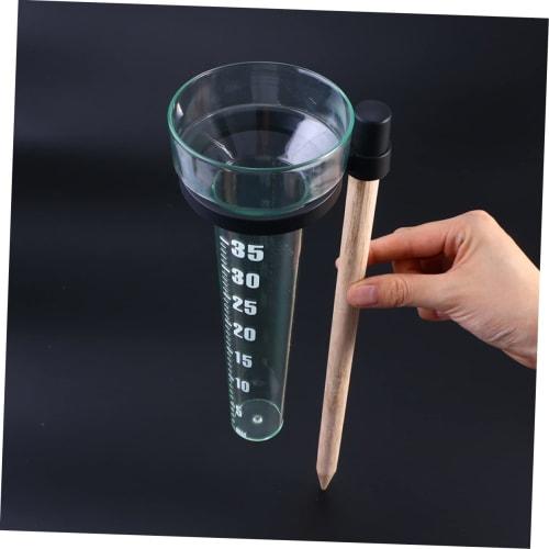 VINTORKY Dominator 1-Piece Rain Gauge for Garden Sprinklers, Rainfall Measurement, Outdoor Sprinkler Gauge, Measuring Cup, Rainfall Measuring Pipe, La