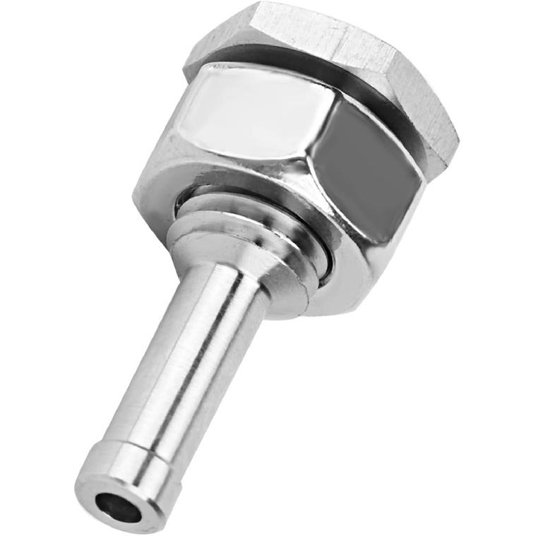 Turbo-Boostdruck-Schnellanschluss, Autoturbo-Rohrverschraubung Druckquelle an Silikonschlauch 31504101-019 M10 x 1,25 mm