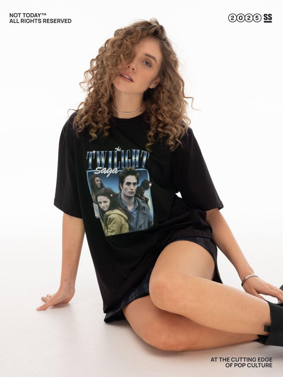 

Cotton T-shirt with Design Heroes print M