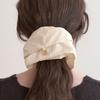Halden Big Mild Logo Pendant Scrunchie (H019_ivory)