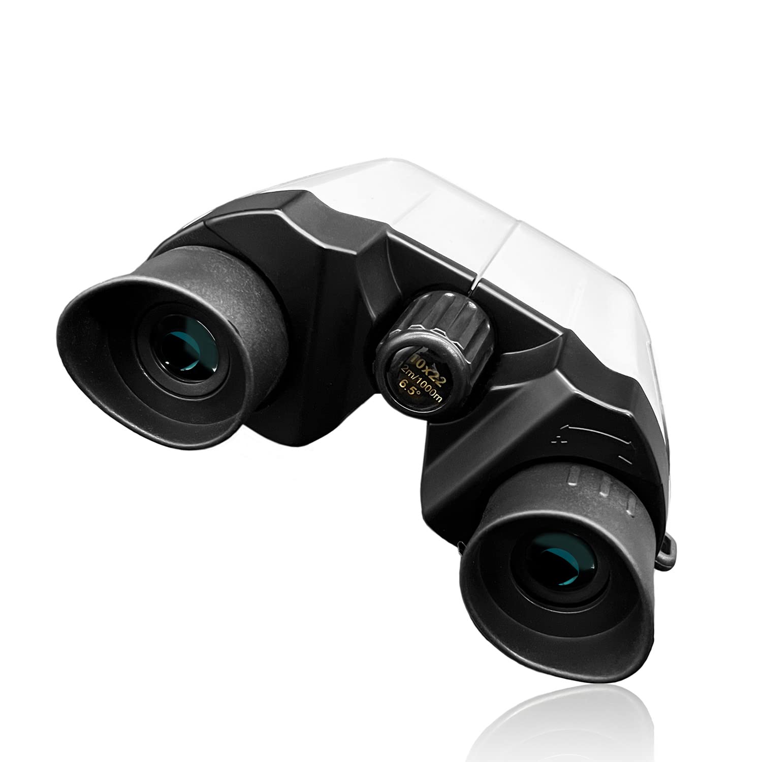 

BOOMIE [Full Dome Conquest x Front Row Excitement] Ultra-Lightweight Binoculars for Concerts, Live Opera, and More (White)