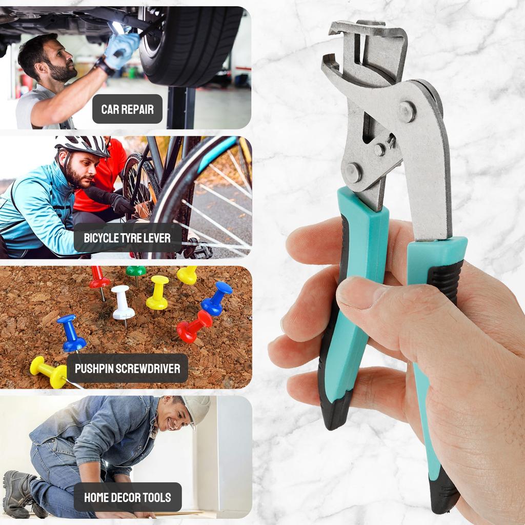 Car Snap Pliers Stainless Steel Cars Clip Pliers Ultra Thin Tip Narrow Jaw Panel Trim Snap Pliers Car Disassembly Tools for Cars