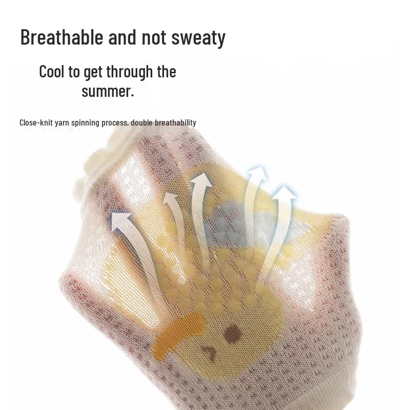 Baby Crawling Knee Pads & Floor Socks (2-Pack)