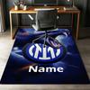 Custom Name Inter Milan Printed Carpet,Rug for Office Chair Living Room Bedroom Kitchen Room Decor Gifts.