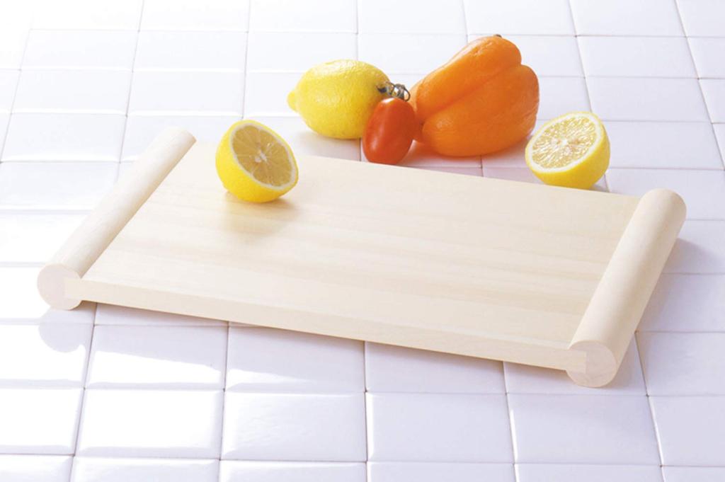 Yamako Hinoki Floating Cutting Made In Natural Clean, Double-Sided Board, Small, Japan, 817870,