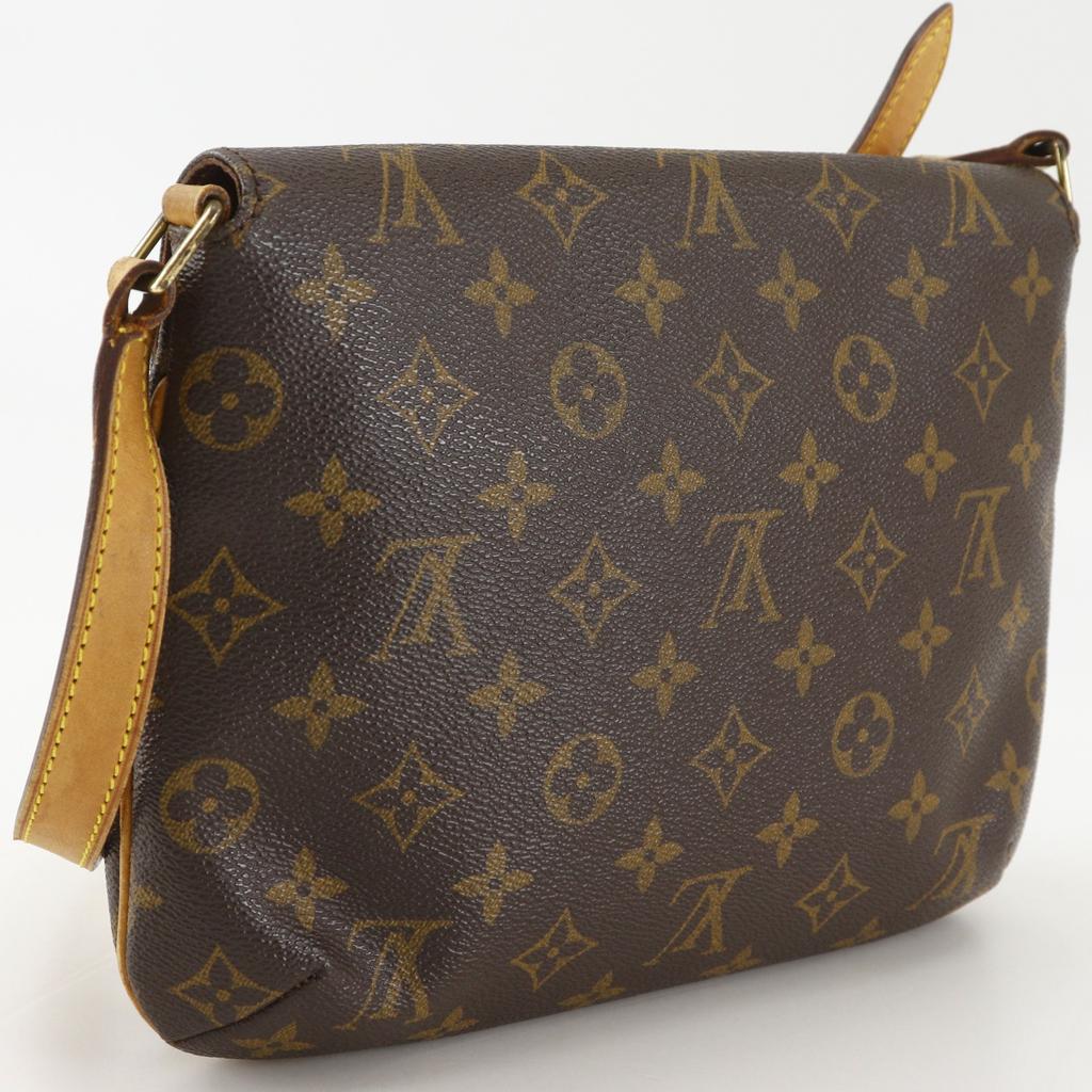 Louis Vuitton Muse Tango Shoulder Bag M51257 Short Shoulder Brown Monogram Canvas Women Used