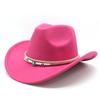 Vintage Cowboyhoed Met Brede Rand Voor Mannen Vrouwen Zonbescherming En Ademend Vermogen