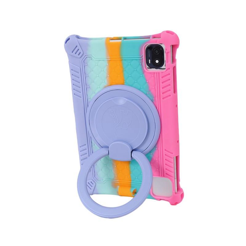 Slim Protective Case TCL 10 Tab Max 4G Tablet 10.36 Inch With Hand Strap Silicone Cover In Multiple Colors