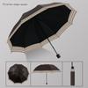 High-End Vinyl Oversized Umbrella, Reinforced and Thickened, Dual-Purpose for Sun and Rain, Suitable for Two to Three People, Unisex, Sunshade and