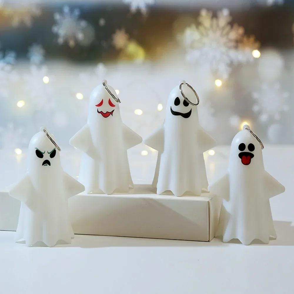 Halloween Ghost LED Light Hanging Ornament Ghost Lamp Pendant Home Table Decoration For Halloween Party Trick Or Treat Supplies