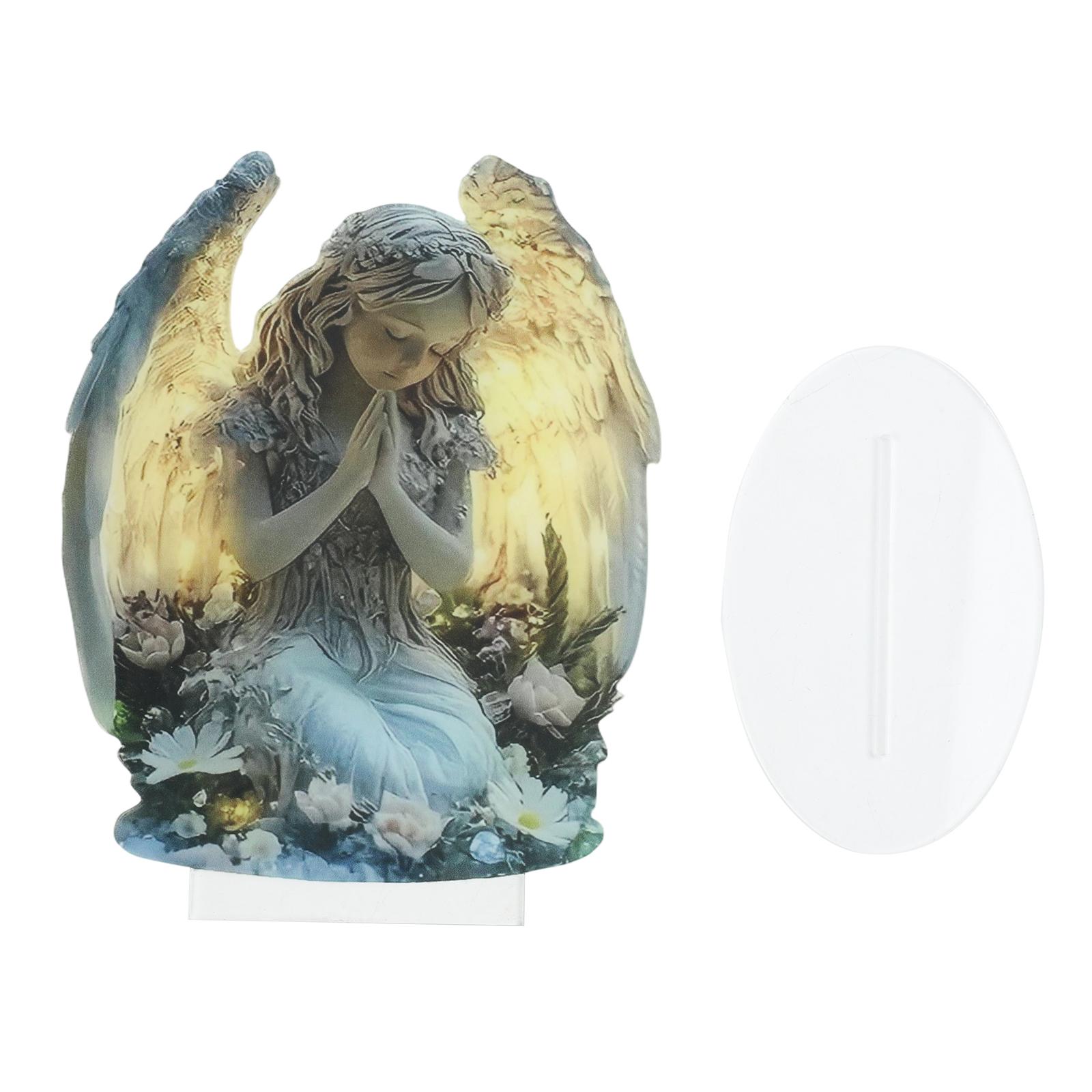 

Angel Wings Cross Home Decoration Religious Symbol