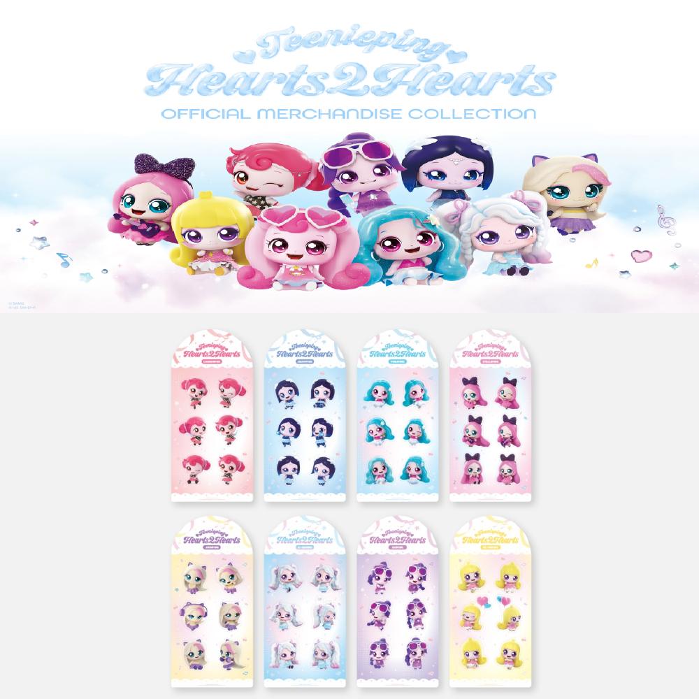 

Teenieping X Hearts2Hearts Съемная наклейка на багаж IAN