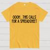 Oooh This Calls For A Spreadsheet Cotton Summer Casual Cool Loose T-Shirt