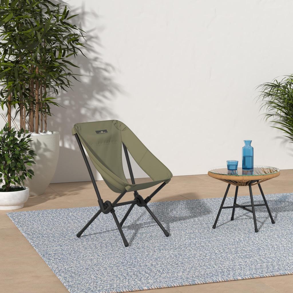 ogawa Outdoor Chair, Two-Angle Chair, Small, Olive, 1912