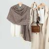 Autumn Winter Unisex Imitation Cashmere Tassel Warm Scarf Japanese Korean Simple Versatile Thick Popular Shawl