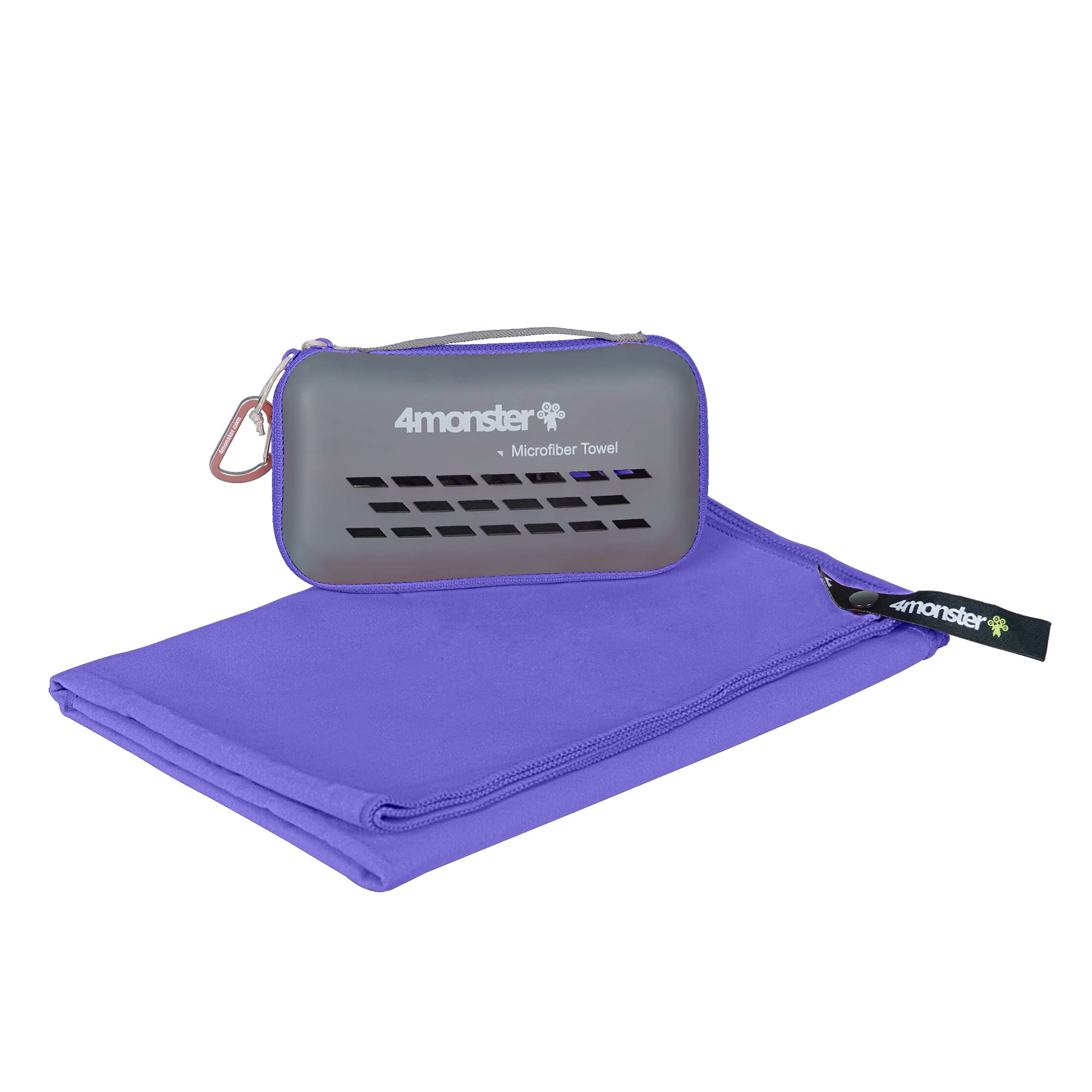 

4Monster Sports Towel, Outdoor Microfiber Towel, Compact, Quick-Drying Towel, Gym Towel, Face Towel, Swimming Towel, Travel Towel, Bath Towel