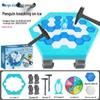 Penguin Icebreaker Balancing Tree Board Game with Face-Changing Rubik's Cube and Hidden Building Blocks - Free Shipping