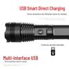 Satous High-Power Rechargeable Zoom Flashlight