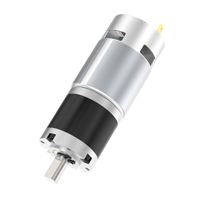 Slow Speed Adjustable High Torque Brushed Gear Motor Planetary Reduction Motor 24V 8RPM Planetary Geared Motor