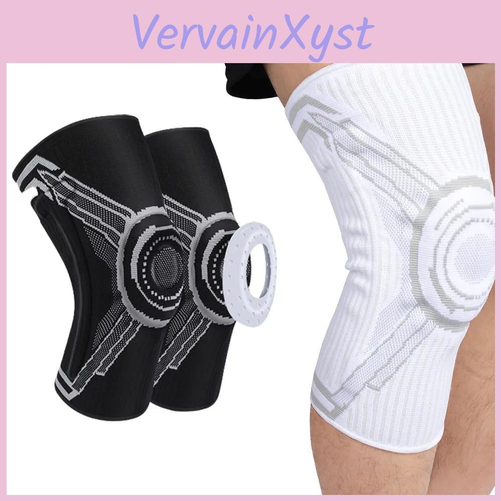 Compression 1 Knee Brace Piece Patella Stabilizer Women Mens Knee Support Sports Knee Brace Basketball