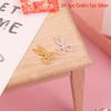2Pcs 1:12 Dollhouse Mini Metal Scissors Model Silver/Gold House Furniture Decor