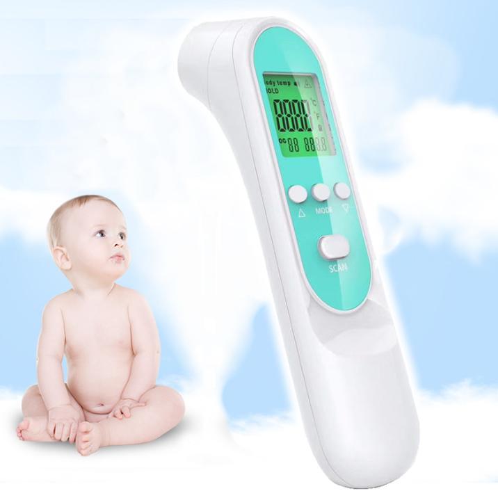 Leading New Release Electric Forehead Thermometer LCD Display 1 Second Response Time Home Use Non-Contact Infrared Fever