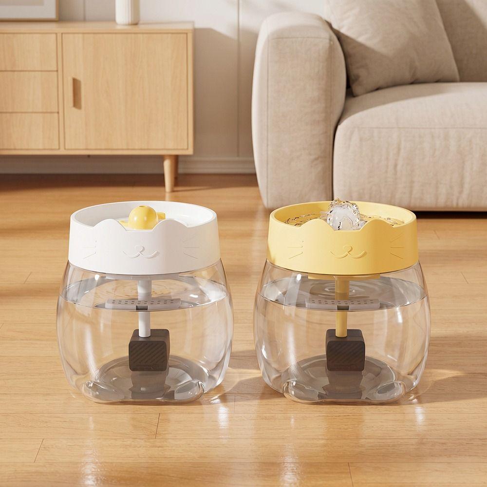 USB Electric Pet Water Fountain Silent Operation Automatic Cat Drink Bowl  Home Use