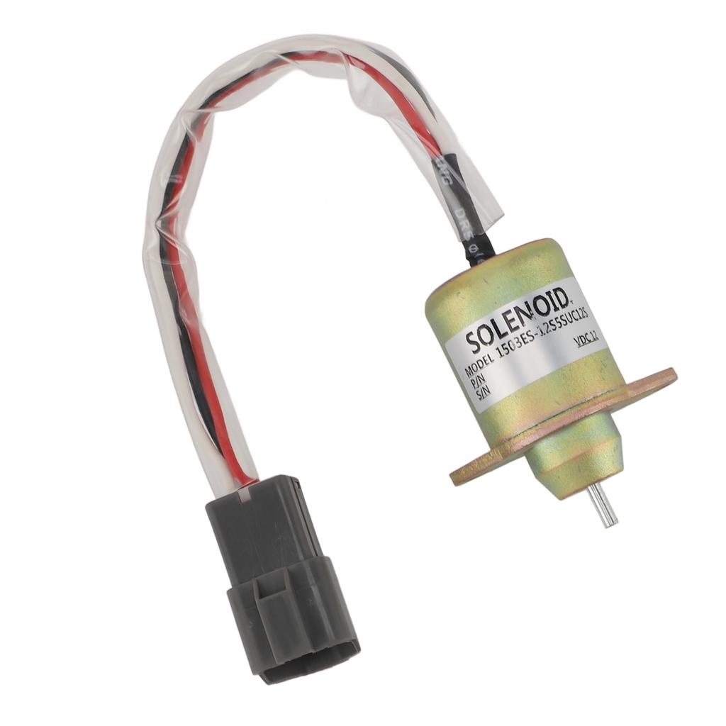 Solenoide de corte de combustible de 12 V 1503ES 12S5SUC12S para un funcionamiento preciso del motor del generador