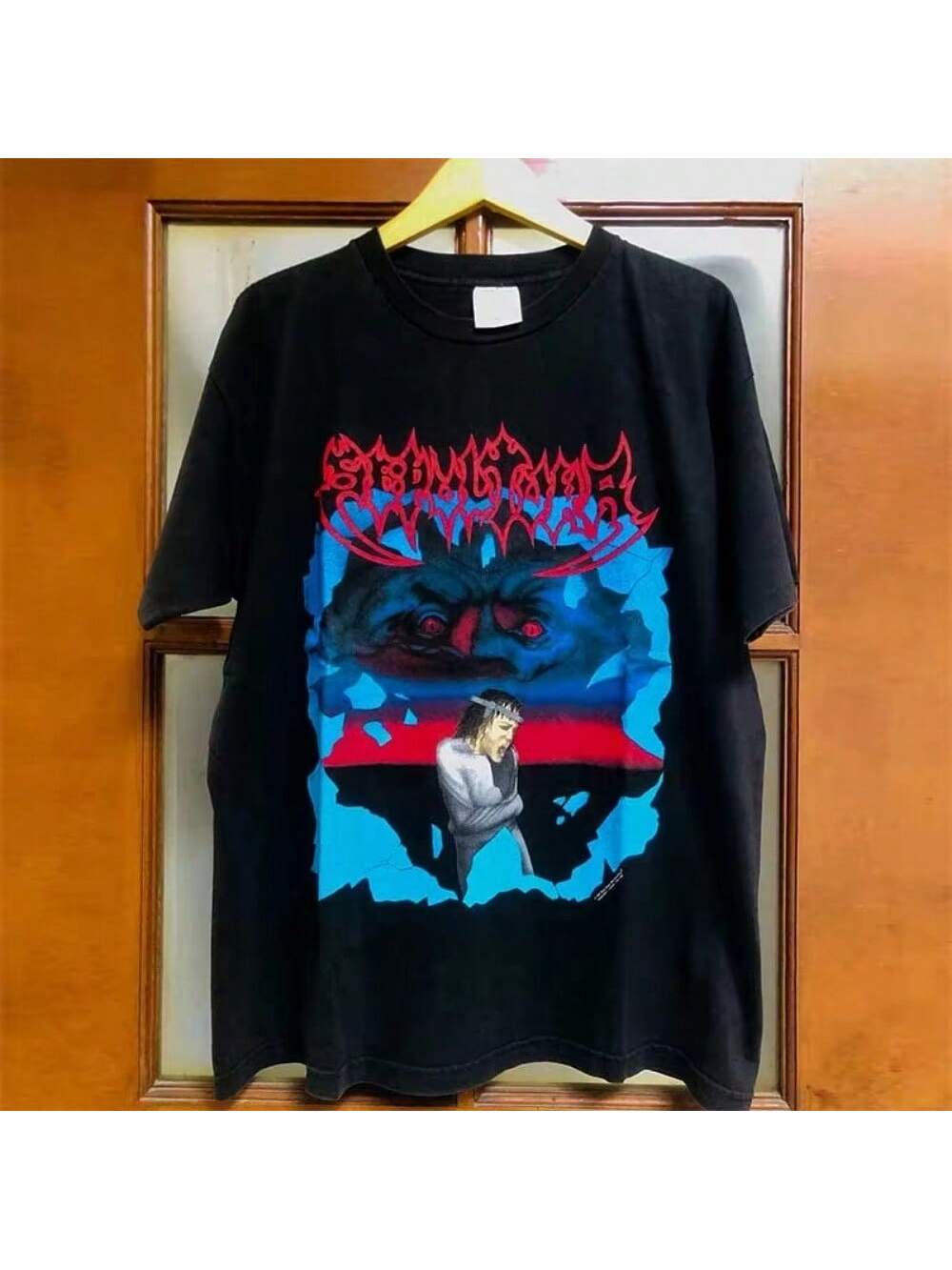 

2025 Sepultura Burial Metal Band Rapcore Funeral Short Sleeve T-Shirt Fashion Brand High Quality Luxury Brand Ins XXXXXL