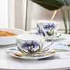 Shangqi Hand-Painted Ceramic Coffee Cup & Saucer Gift Set