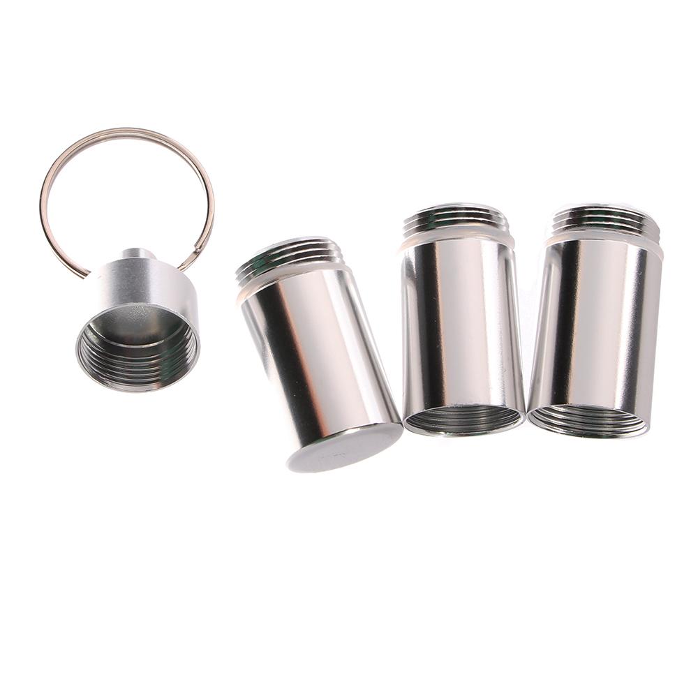 Zinc Zinc Alloy Pill Bottle Pill Case Medicine Storage Pill Container Medicine Case Pill Box Organizer Box