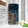 Christmas Snow Street Shop Window Scenery Pattern Phone Case for Huawei Nova 13 12 11Pro 10 SE Mate 40 60 Pro+ P60 P50 P40 Cover