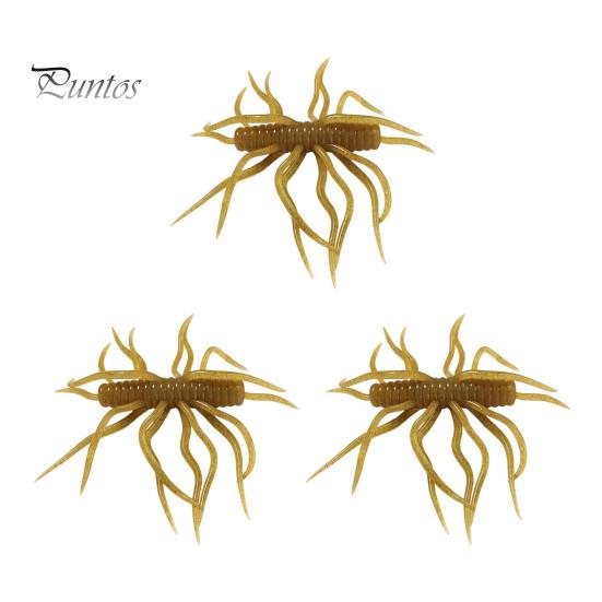 Topwater Bionic Bait 1/3/5Pcs 9.5cm/9g Floating Soft Lure with Multi-Tentacles, Realistic Fishing Baits Bait, Artificial Swimbait for Freshwater
