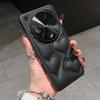 Kawaii Love Heart Simple Leather Skin Case For Oppo Find X8 Pro Ultra X8s Plus Full Camera Lens Protection Back Cover Shell