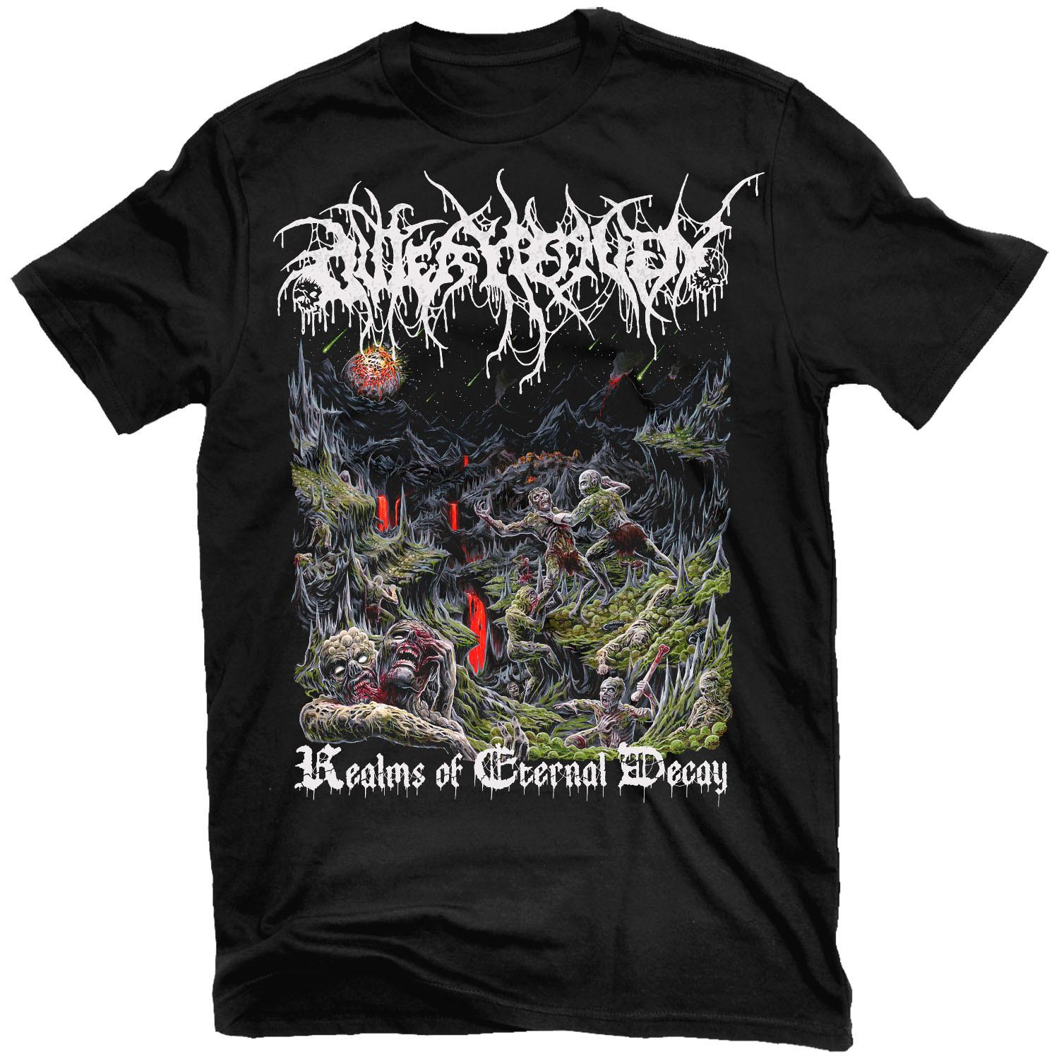 OUTER HEAVEN Realms Of Eternal Decay T-Shirt NEW! Relapse Records TS4561 M