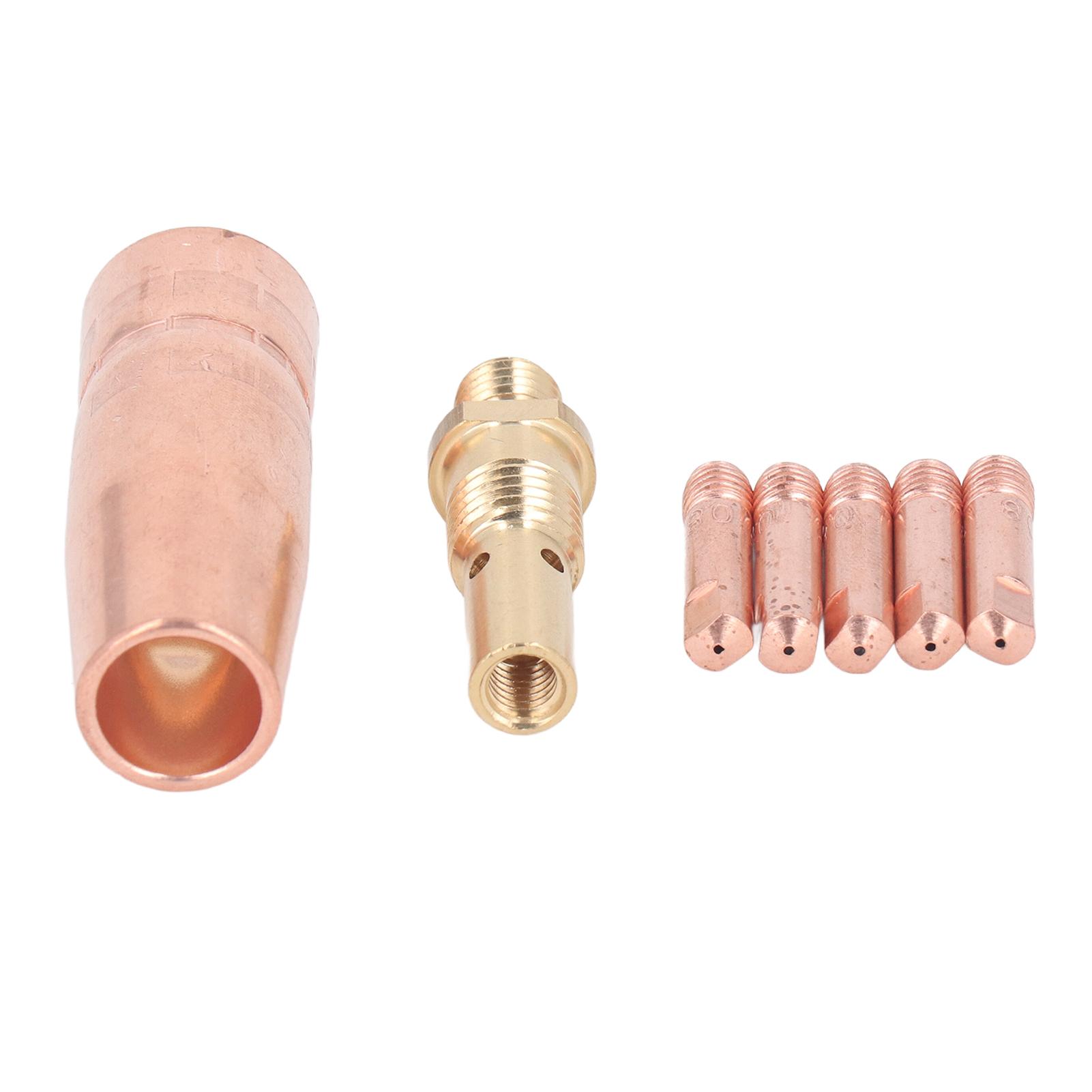 

0,8 мм Сварочная горелка MIG Запчасти Газовое сопло Диффузор Контактные наконечники Замена для Magnum 100L K530