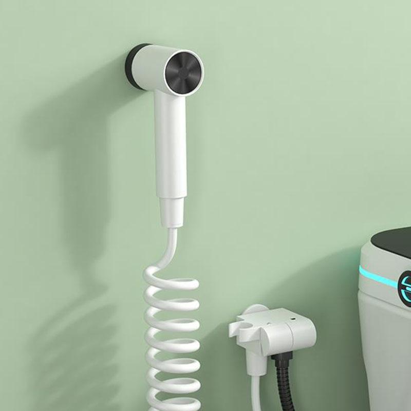 Grey/White Toilet Bidet Faucet Set Wall-mounted Sprayer Shower Faucet Nozzle Bathroom Toilet Flusher Bathe Clean Washer Tap