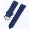 Vintage Suede Leather Watch Strap 18mm 19mm 20mm 21mm 22mm 24mm Brown Grey Handmade Watchband Universal Replacement Wristband