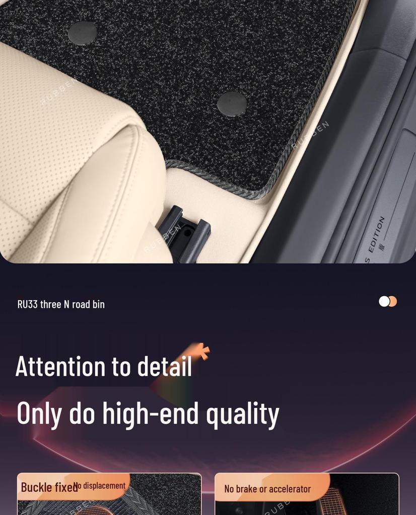 Letao L90 TPE Full Surround Carpets: 2025 Model Interior Modification & Decoration Accessories