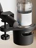 Desk Cup Holder Adjustable Desk Storage Cup 360 Degree Rotating Table Edge Clamp Cup Holder for Coffee Mugs Water Bottles