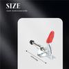 Feb.1Pcs Hand Tool Toggle Clamp Vertical Clamp Stroke Push Pull 301AM GH-301AM