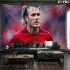 Beckham Wall Tapestry, Aesthetic Printed Fabric Blanket, Suitable for Bedroom, Living Room, and Home Decor.