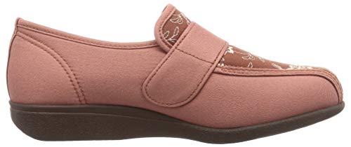 Kaihoshugi KHS-052 Women's Comfort Shoes, Lightweight, Water-Repellent, Made In Japan, Brick Combi, Size 23.0 Cm, 3E