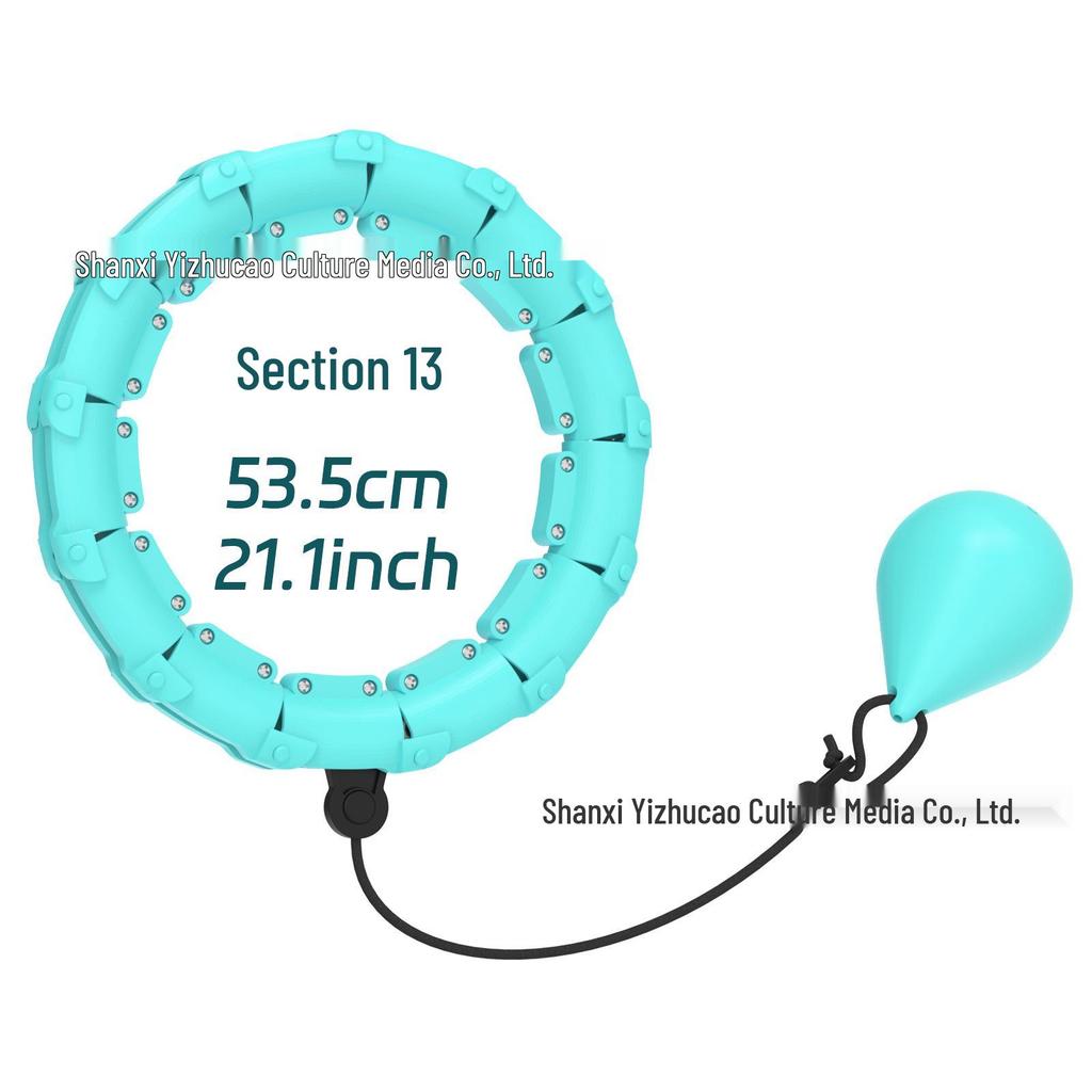 Intelligenter, abnehmbarer Hula-Hoop-Reifen für Frauen – Bauchweg-Effekt, taillenschonendes Fitnessprogramm