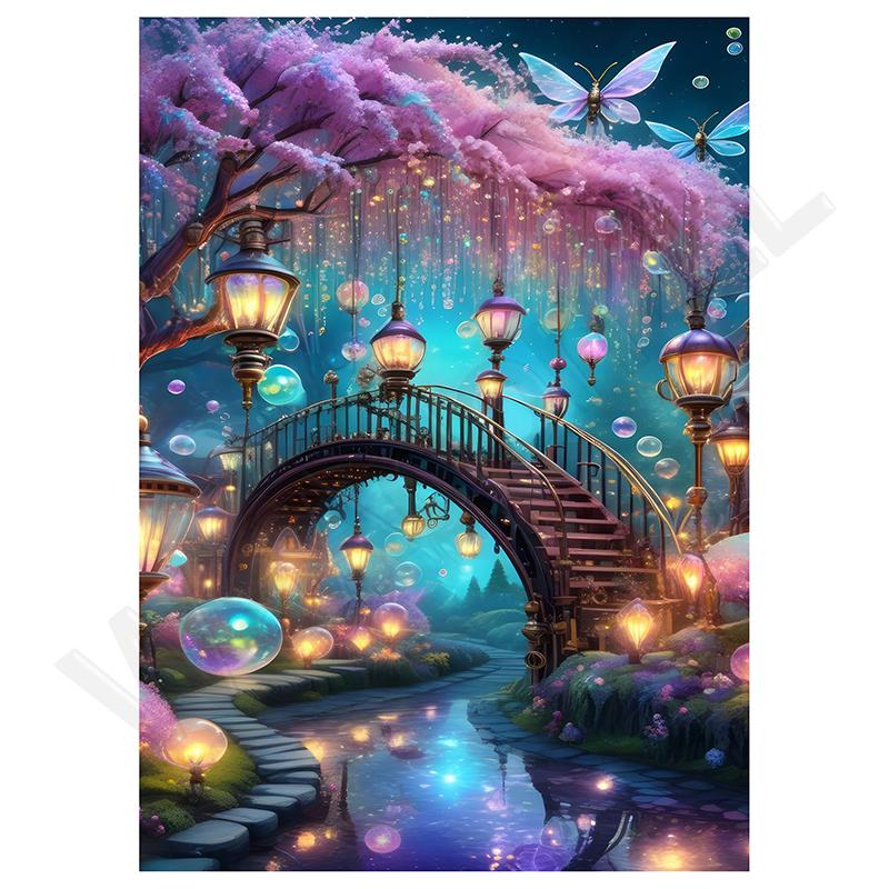 New Mosaic 5D Diy Diamond Paintings 30x40 Cm New 2025 Wall Art Pictures Diamond Art Painting Kits Accessories Paint Full Crystal